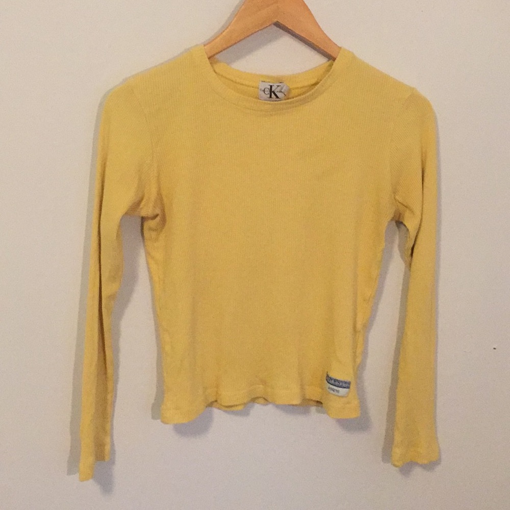 Calvin Klein Cropped Long-sleeve